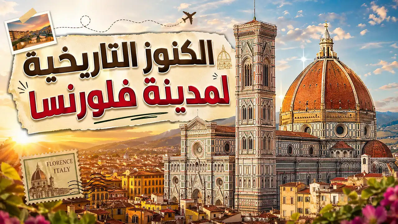 اكتشف جمال مدينة فلورنسا الإيطالية المعروفة بكنوزها التاريخية ومعالمها الفنية الرائعة.