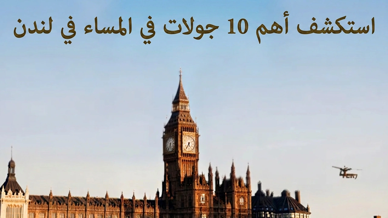 استمتع بتجولك ليلاً في لندن واكتشاف سحرها المذهل وأجوائها الساحرة.
